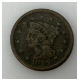 1846 Large Cent Brothel Token