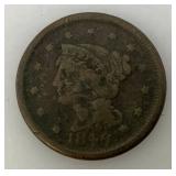 1846 Large Cent Brothel Token