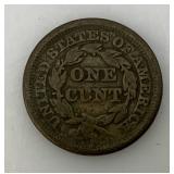 1846 Large Cent Brothel Token