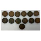 Misc. Indian Head Pennies
