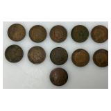 Misc. Indian Head Pennies
