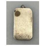 Unique Southwestern Style Streling  Pendant With Stylized Anthropomorphic Stick Figure Design 9.84 Grams