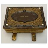 Antique Photo Album With Antique Photos & Some Tin Types