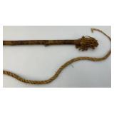 RARE Collectors Antique Early 19Th Century Lacebark Whip
