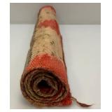 Vintage Woven Navajo Saddle Blanket 21" x 39 1/2"