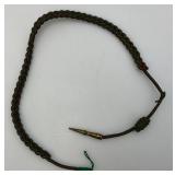 U.S. Army WWII French Fourragere With Gold Colored Barrel And Tip