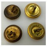 Vintage Military Metals One With Ribbon And One In Original Box & More