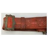 Vintage MASONIC Knights Templar Sword Clasp, Chain, Buckle And Belt