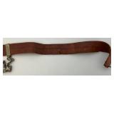 Vintage MASONIC Knights Templar Sword Clasp, Chain, Buckle And Belt