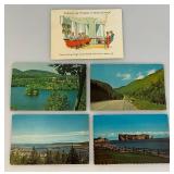 Misc. Postcards And Envelopes And Stamps