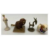 Misc. Vintage Items Including ERPHILA Dog Statues Made In Germany And More