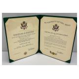 Misc. Military Certificates And Photos