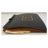 Vintage Scrap Book With Vintage Valentines And More