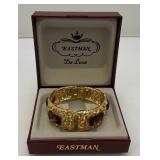 Vintage Eastman De Luxe Watch Bracelet In Original Box