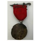 1908 Collectible US Shriners Medal And Ribbon