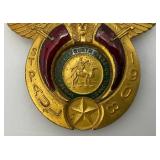 1908 Milwaukee Wisconsin Shriners St. Paul Temple Pin