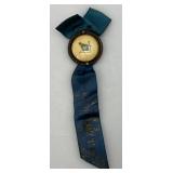 Antique Masonic Pin With Ribbon