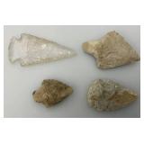 Misc. Glass & Stone Arrow Heads