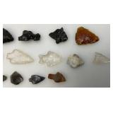 Misc. Glass & Stone Arrow Heads