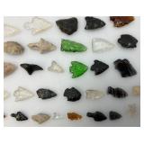 Misc. Glass & Stone Arrow Heads