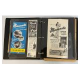 Vintage Minnesota Scrap Book With Misc. Minnesota Items