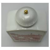 Vintage B&G Denmark Porcelain Tea Jar With Lid