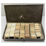 Large Group Of Misc. Slides In Metal Carrying Case