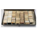 Large Group Of Misc. Slides In Metal Carrying Case