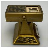 Vintage JE Mercott Perpetual Desk Calendar