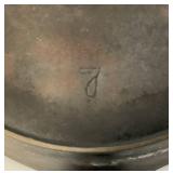 Vintage Cast Iron Pans Including Wagner Ware 9 Inch Chef Skillet & Sidney Hollow Ware #7 Pan