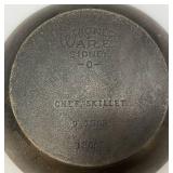 Vintage Cast Iron Pans Including Wagner Ware 9 Inch Chef Skillet & Sidney Hollow Ware #7 Pan