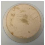 VERY RARE Bennington Potters "Blue Winged Teal" Ducks Plate 10 1/2" Bennington Vermont #1669 YA White Agate Pottery (Nice Condition)