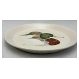 VERY RARE Bennington Potters "Mallard" Ducks Plate 10 1/2" Bennington Vermont #1669 YA White Agate Pottery (Nice Condition)