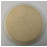 VERY RARE Bennington Potters "Mallard" Ducks Plate 10 1/2" Bennington Vermont #1669 YA White Agate Pottery (Nice Condition)