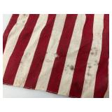 Misc. Small Flags Including 48 Star Flag And More