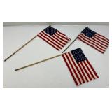 Misc. Small Flags Including 48 Star Flag And More