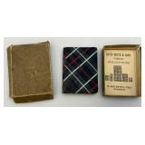 Misc. Vintage Collectibles Including Old Metal Lock Box With Key And More