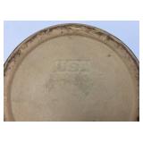 Misc. Vintage Collectibles Including Old Metal Lock Box With Key And More