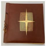 Vintage Scrapbook With Misc. Vintage Baby Items