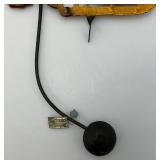 Vintage Metal Santa Sleigh Sky Hook Teeter Totter 12" x 18" With Metal Tag