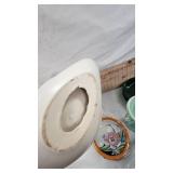 Vase, Pottery Serving Dish, Green Dishes