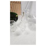 Vase, Pottery Serving Dish, Green Dishes