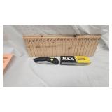 Buck Knives Folding Saw, Like New in Box