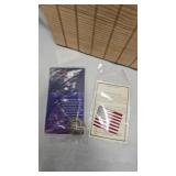 Golfing Animated Coin Bank-Cast Iron with Belt Buckles and Misc Items