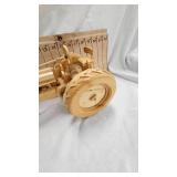 Homemade Wood Tractor Folk Art