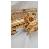 Homemade Wood Tractor Folk Art