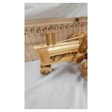 Homemade Wood Tractor Folk Art