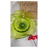 Vintage Vases, Candy Bowl, Footed Pitcher, and other items