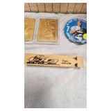 Unopened Don Russ 1990 Puzzles and Cards, 23kt Foil Cards Nolan Ryan, Mark McGwire,