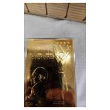 23kt Gold Foil McGwire, Joe Montana, Dan Marino, Cal Ripkin Jr, and Randy Moss Card